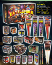 BATTLEFIELD Display Crate 1.3G Package (64 Fireworks)