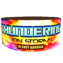 WHOLESALE - FULL CASE OF THUNDERING ION STORM 78shot CAKE BULK BUY (12 x £14.00 each including VAT) - IN STORE ONLY