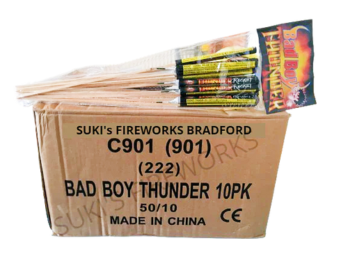 WHOLESALE - FULL CASE OF THUNDER ROCKETS BULK BUY (50 x £1.90 each including VAT) - AVAILABLE IN STORE ONLY