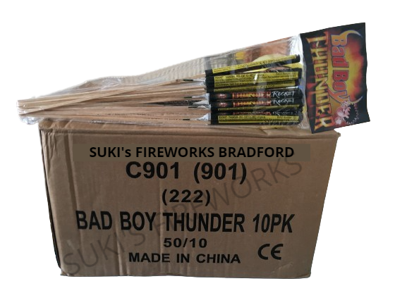 WHOLESALE THUNDER ROCKETS BAD BOY| DIAMOND FIREWORKS | WHOLESALE