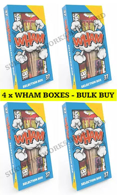 WHOLESALE - FULL CASE OF WHAM SELECTION BOXES BULK BUY (4 x £28.75 each including VAT) - IN STORE ONLY