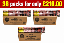 *SPECIAL OFFER - SUMMER SALE* WHOLESALE - 36 packs (3 FULL CASES) OF HOT 5 DUM DUM ROMAN CANDLES BULK BUY (36 x £6.00 per pack including VAT) PRE-ORDER ONLY