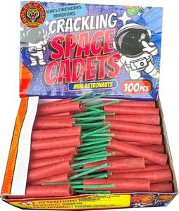 Crackling Space Cadets Novelty Fireworks (Box of 100pcs) - BUY 1 GET 1 FREE