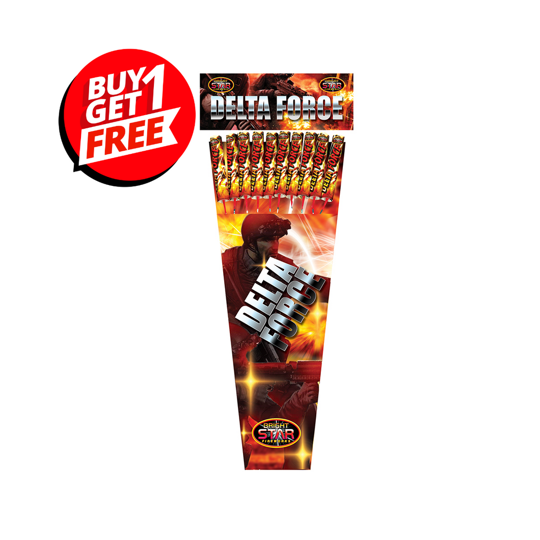 Delta Force Whistle Rockets (Pack of 10) - BUY 1 GET 1 FREE