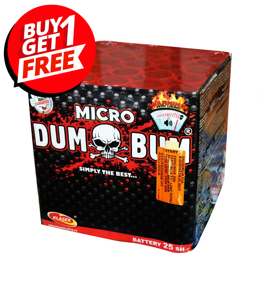 Dumbum Micro LOUD - BUY 1 GET 1 FREE