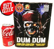 DUM DUM - 25 shot 30mm 1.3G LOUD Barrage (Different effect in each shot) - BUY 1 GET 1 FREE