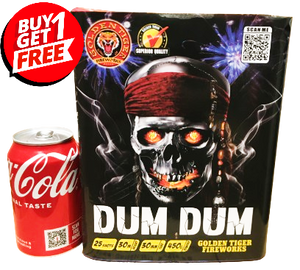 DUM DUM - 25 shot 30mm 1.3G LOUD Barrage (Different effect in each shot) - BUY 1 GET 1 FREE