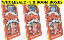 WHOLESALE - FULL CASE OF BOOM SELECTION BOXES BULK BUY (3 x £43.33 each including VAT) - IN STORE ONLY