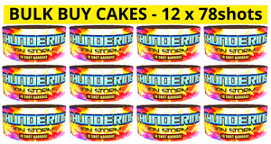 WHOLESALE - FULL CASE OF THUNDERING ION STORM 78shot CAKE BULK BUY (12 x £14.00 each including VAT) - IN STORE ONLY