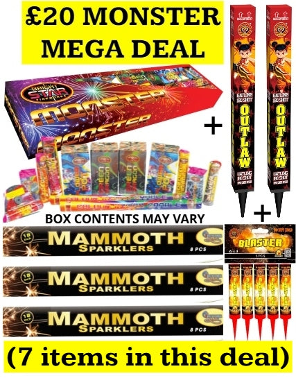 £20 MONSTER MEGA DEAL 2025 (PRICE FOR ONE DEAL ONLY) - IN STORE ONLY