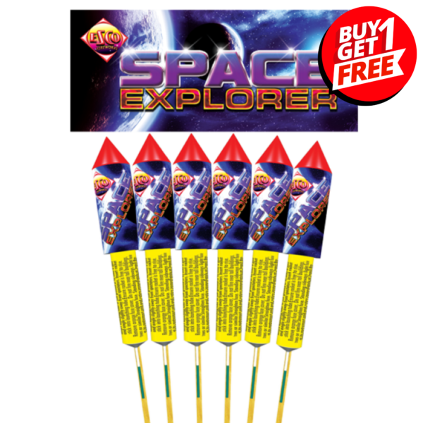 Space Explorer Rocket Fireworks UK | Buy Fireworks UK Bradford Shop ...