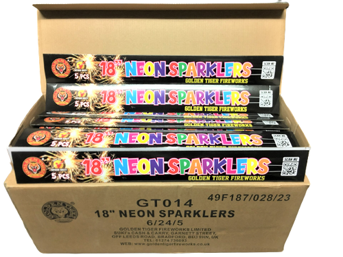 WHOLESALE - FULL CASE OF NEON 18