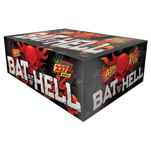 Bat Out of Hell - 227 shot 1.3G Compound Barrage (1 piece ONLY)