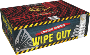 Wipe Out - 197 shot 1.4G Medium Noise Compound Barrage (1 piece ONLY)