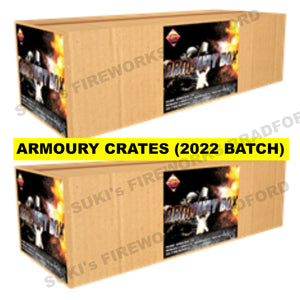2 x Armoury Crates - 34 piece Coffin Boxes