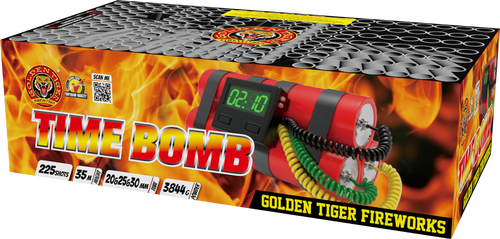 TIME BOMB - 225 shot 1.3G Compound Barrage (1 piece ONLY)