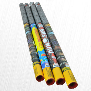 8 shot Mixed Roman Candles (Pack of 4) - BUY 1 GET 1 FREE