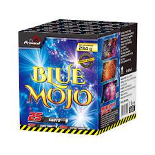 Blue Mojo 1.3G Firework - 25 shot barrage - BUY 1 GET 1 FREE