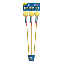 Destroyers 1.3G Shell 3" Ball Head Display Rockets - Pack of 3 (1 PACK ONLY)
