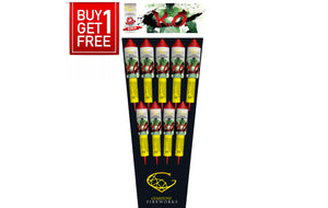 "9 K.O." 1.3G Rockets (Pack of 9) - BUY 1 GET 1 FREE