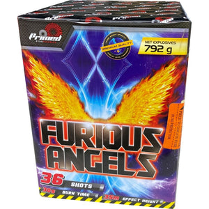 Furious Angels - 36 shot 1.3G UNIQUE Display Firework (1 piece ONY) - LIMITED STOCKS